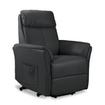 Morgan Power Lift Recliner - Dark Grey