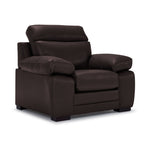 Morrison II Leather Chair - Brown