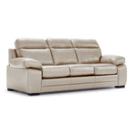 Morrison II Leather Sofa - Beige