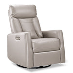 Mustang Swivel Glider Power Recliner - Taupe