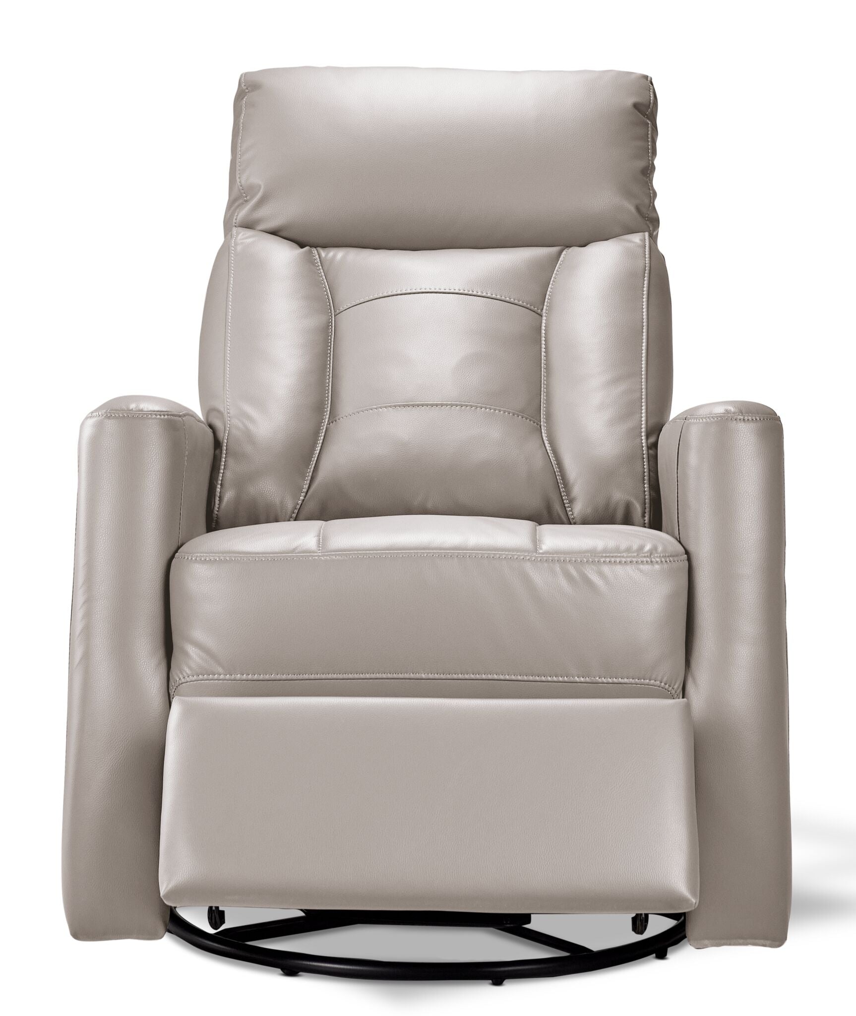 Mustang Swivel Glider Power Recliner - Taupe