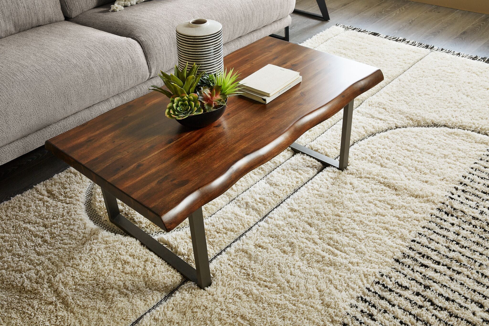 Natura 44" Coffee Table - Walnut