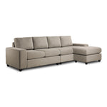 Neptune 2-Piece Sectional with Reversible Chaise - Beige