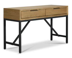 Sentiment de connexion - Newport Table console 52 po – chêne et noir