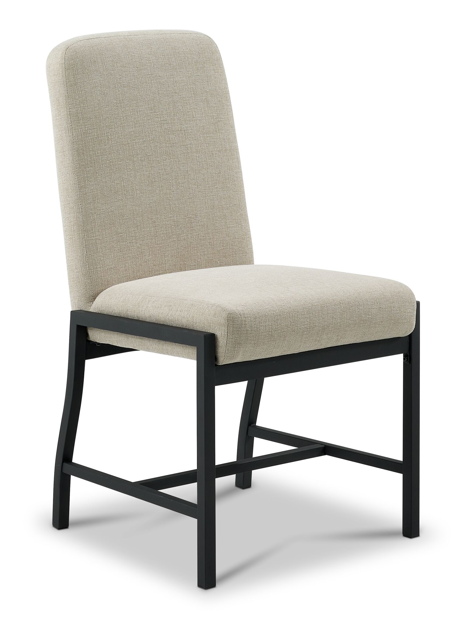 Feeling Connected - Newport Upholstered Chair Chenille - Oak , Black , Khaki