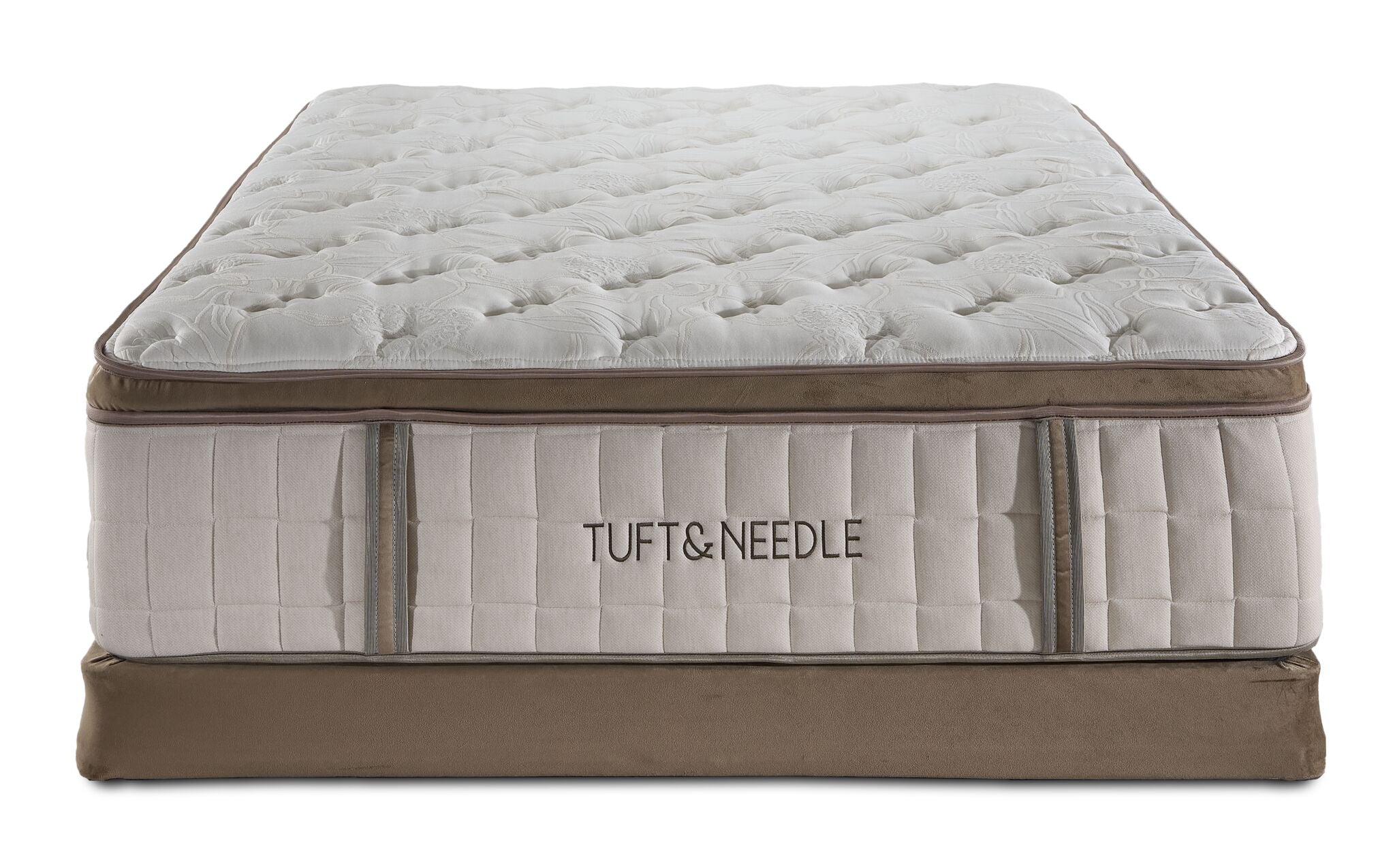 Tuft & Needle Notch Euro Top Medium Queen Mattress and Low Profile Boxspring Set