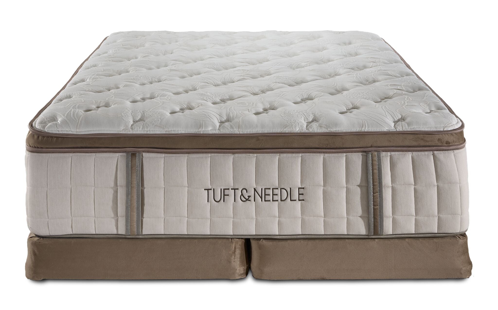 Tuft & Needle Notch Euro Top Medium Queen Mattress and Low Profile Split Boxspring Set