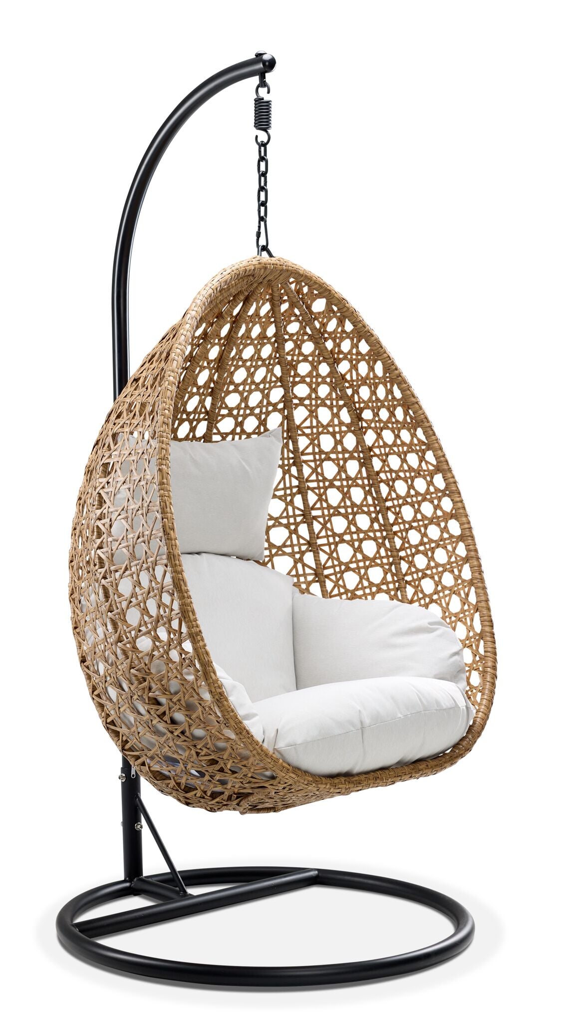 Oasis Outdoor Egg Chair - Beige, Brown