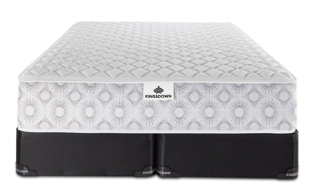 Kingsdown Odessa Firm Tight Top Queen Mattress and Split Boxspring Set