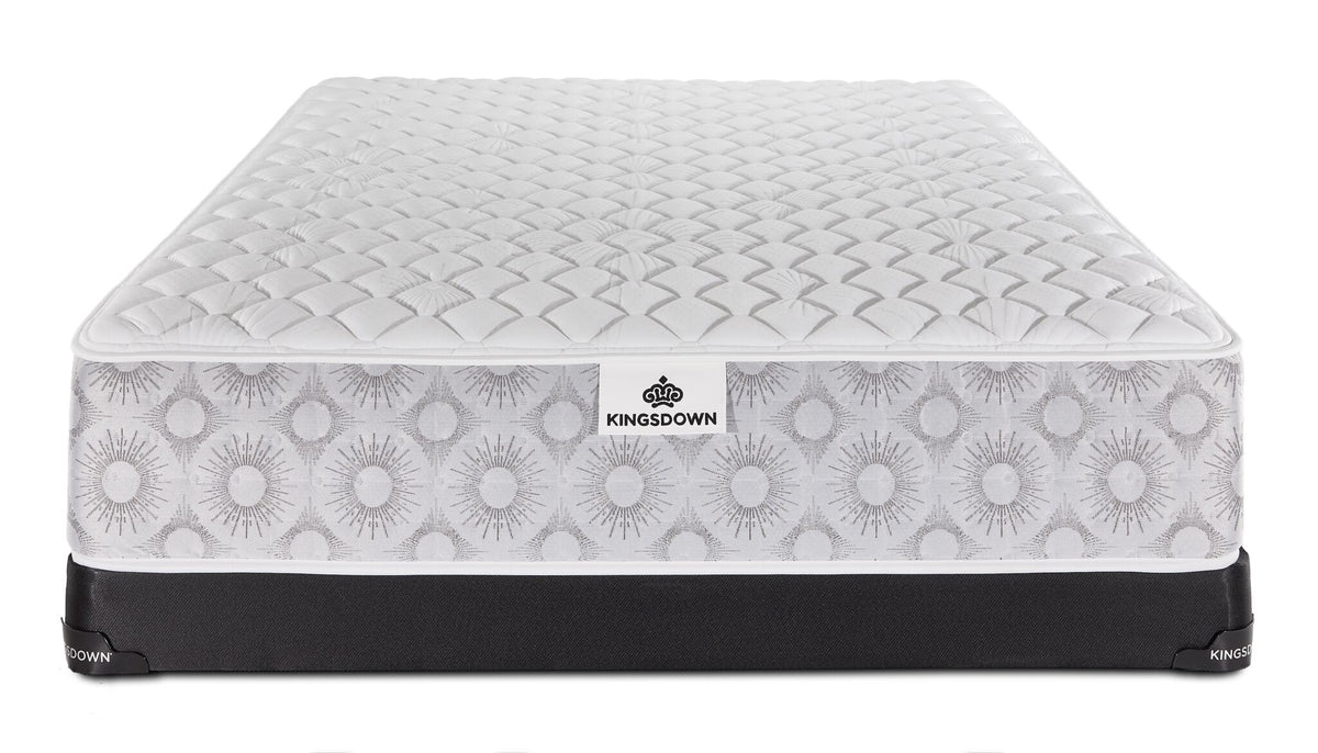 Kingsdown Odessa Firm Tight Top Full Mattress and Low Profile Boxspring Set