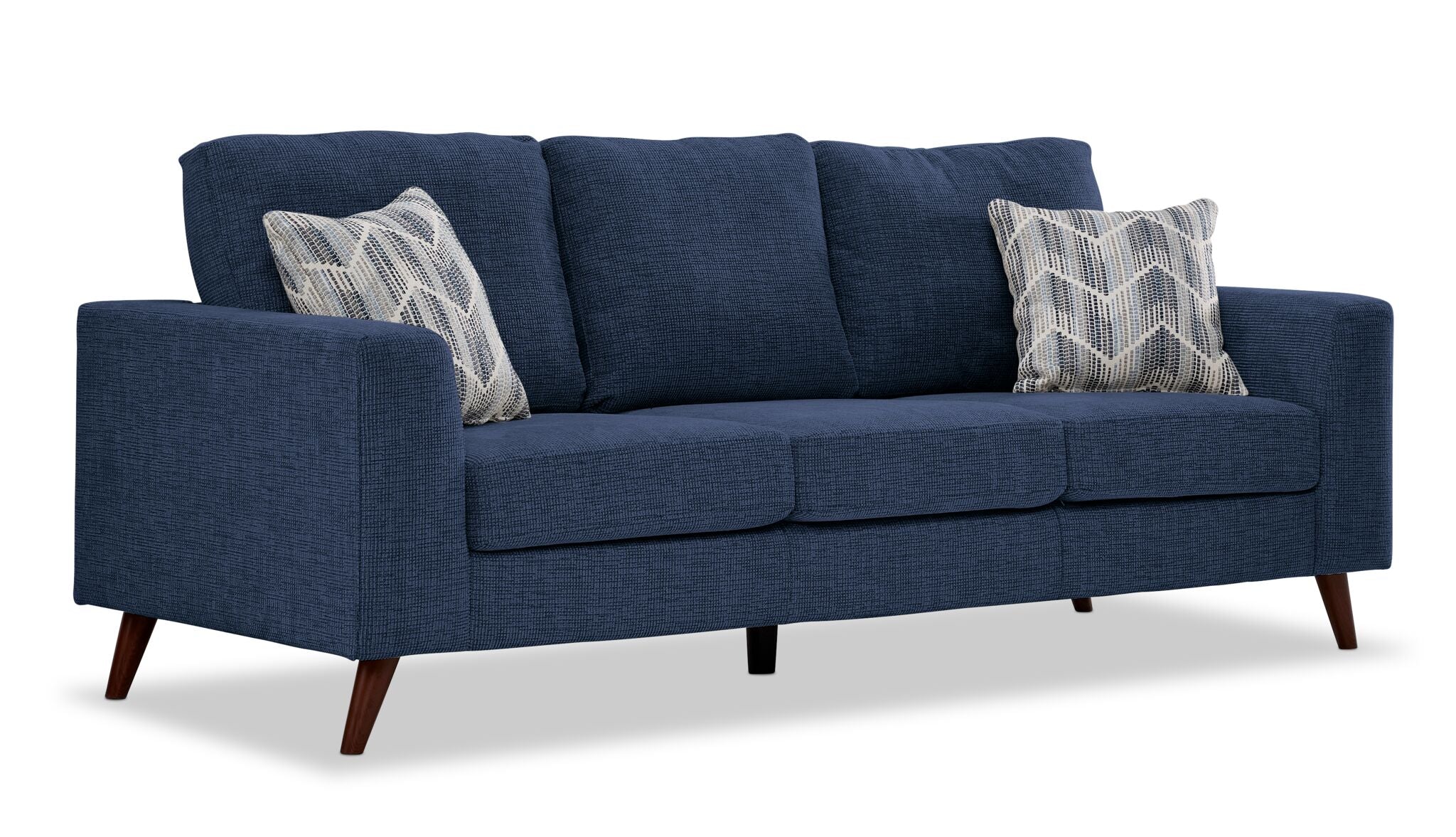 Orleans Sofa and Loveseat Set - Blue