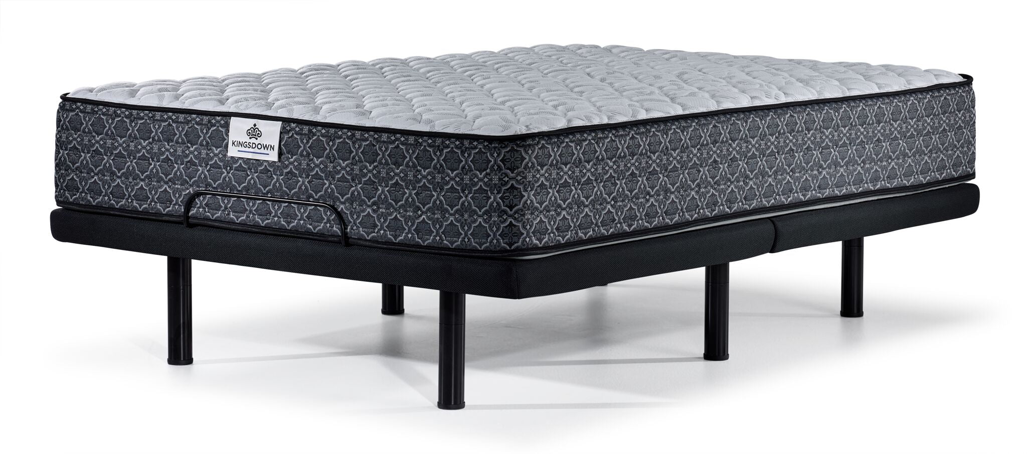 Kingsdown Oxford Firm Tight Top Twin XL Mattress and L2 Motion Pro Adjustable Base