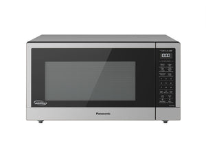 Panasonic Four micro-ondes de comptoir 1,6 pi³ avec senseur Genius® acier inoxydable NNST74LSC