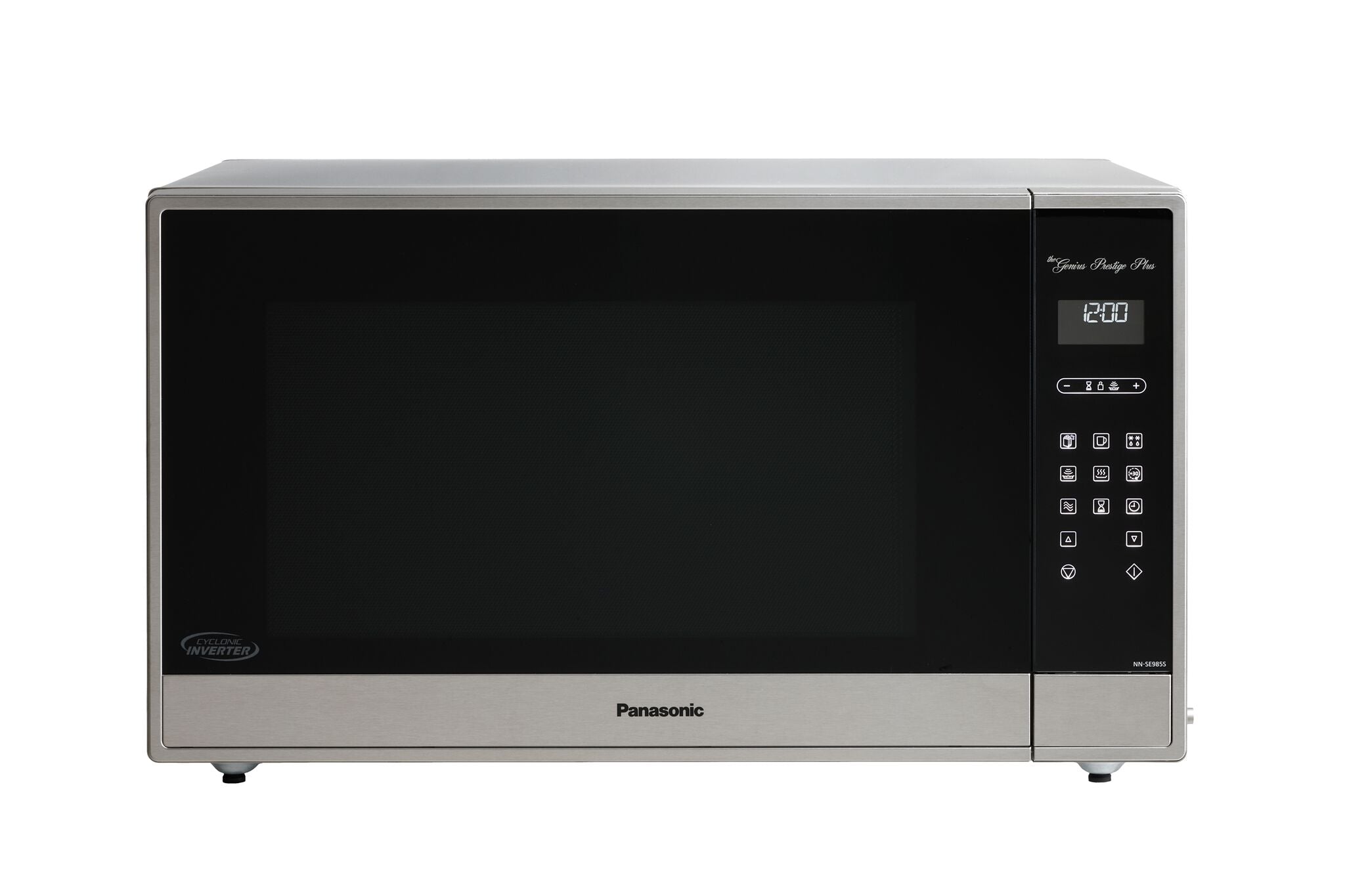 Panasonic Fingerprint Stainless Steel Countertop Microwave with Genius Sensor (2.2 Cu.Ft.) - NNSE995SC