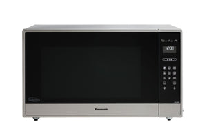 Panasonic Four micro-ondes de comptoir 2,2 pi³ avec senseur Genius® acier inoxydable résistant aux traces de doigts NNSE995SC