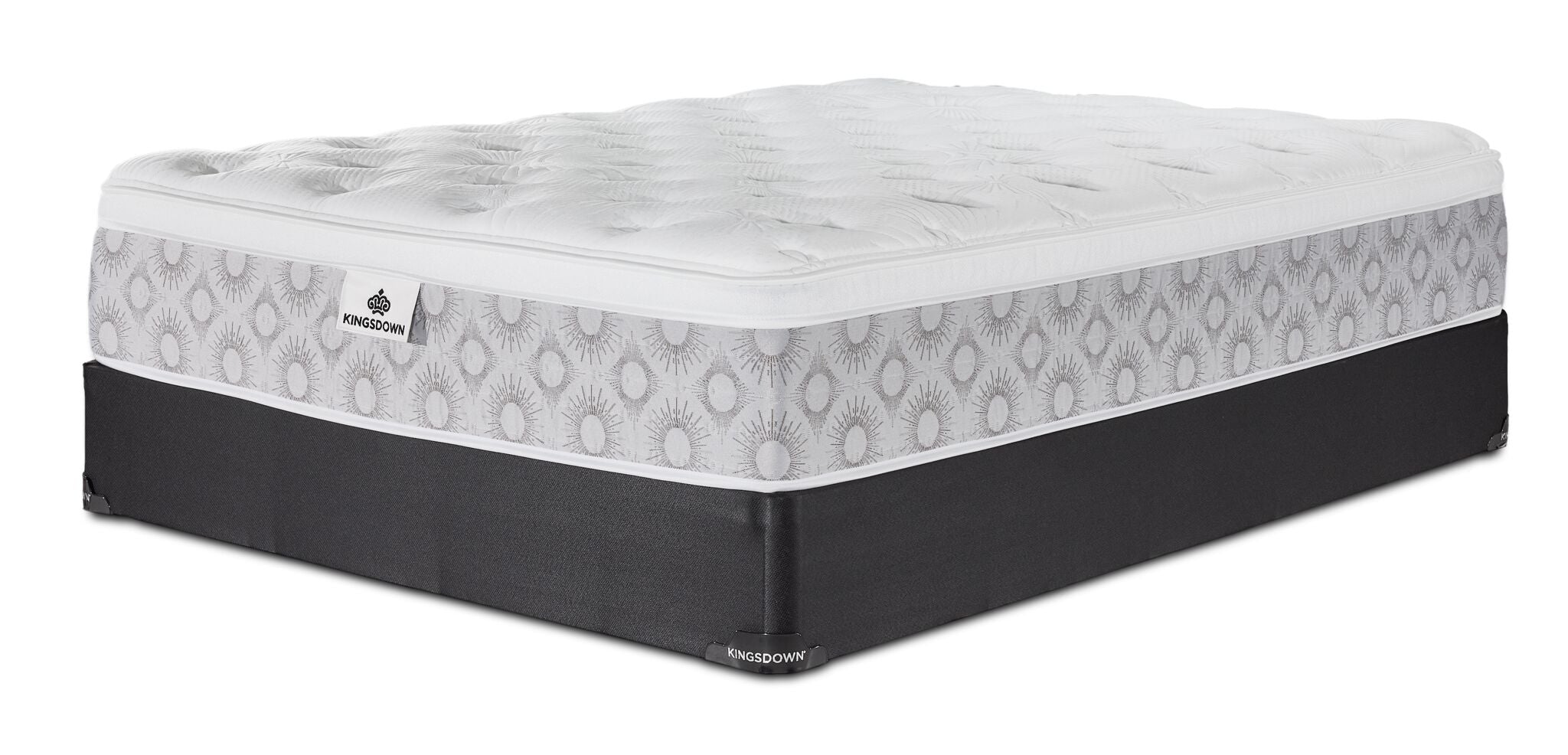 Kingsdown Paxton Medium Euro Top Full Mattress and Boxspring Set