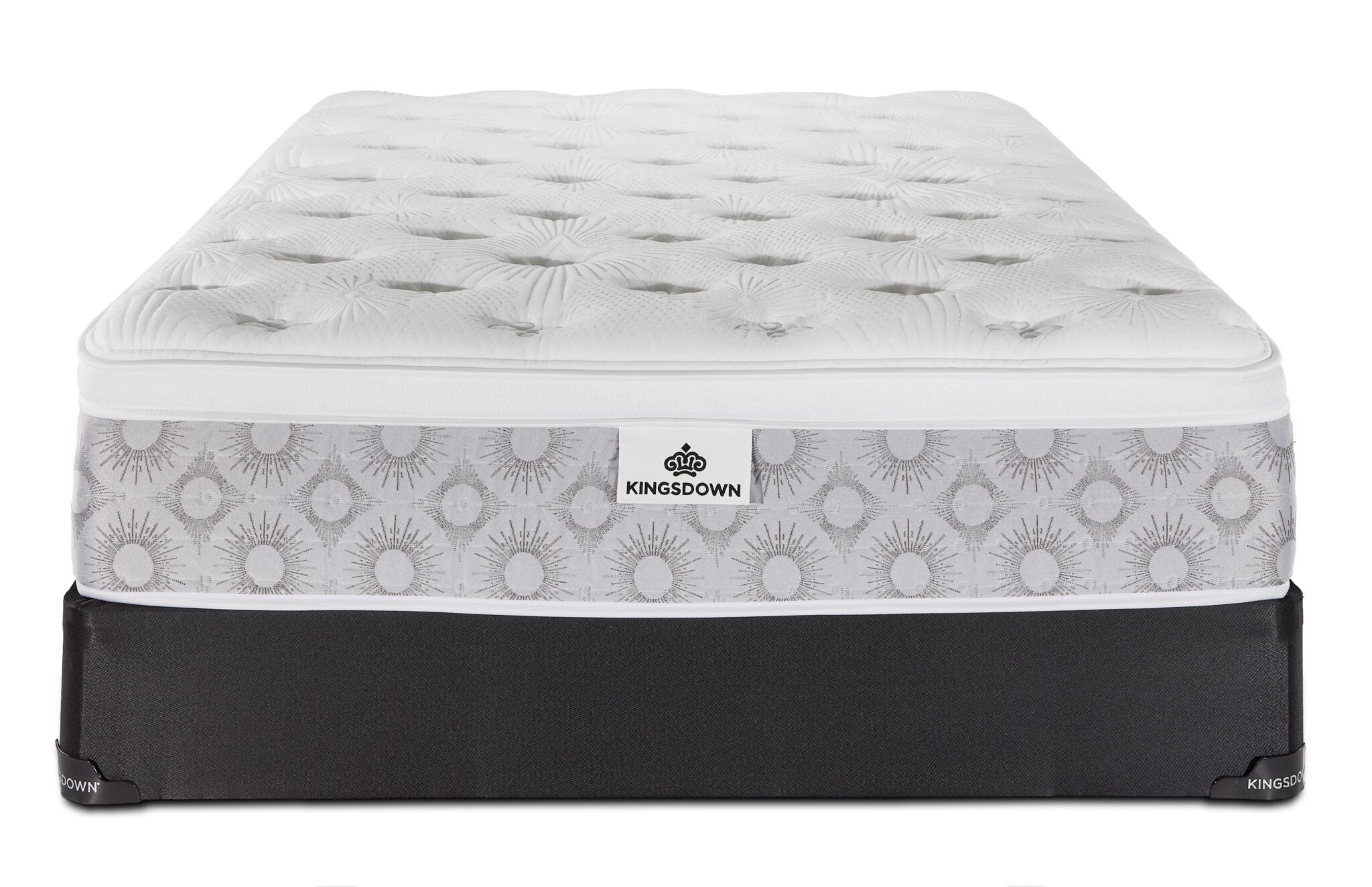 Kingsdown Paxton Medium Euro Top Full Mattress and Boxspring Set