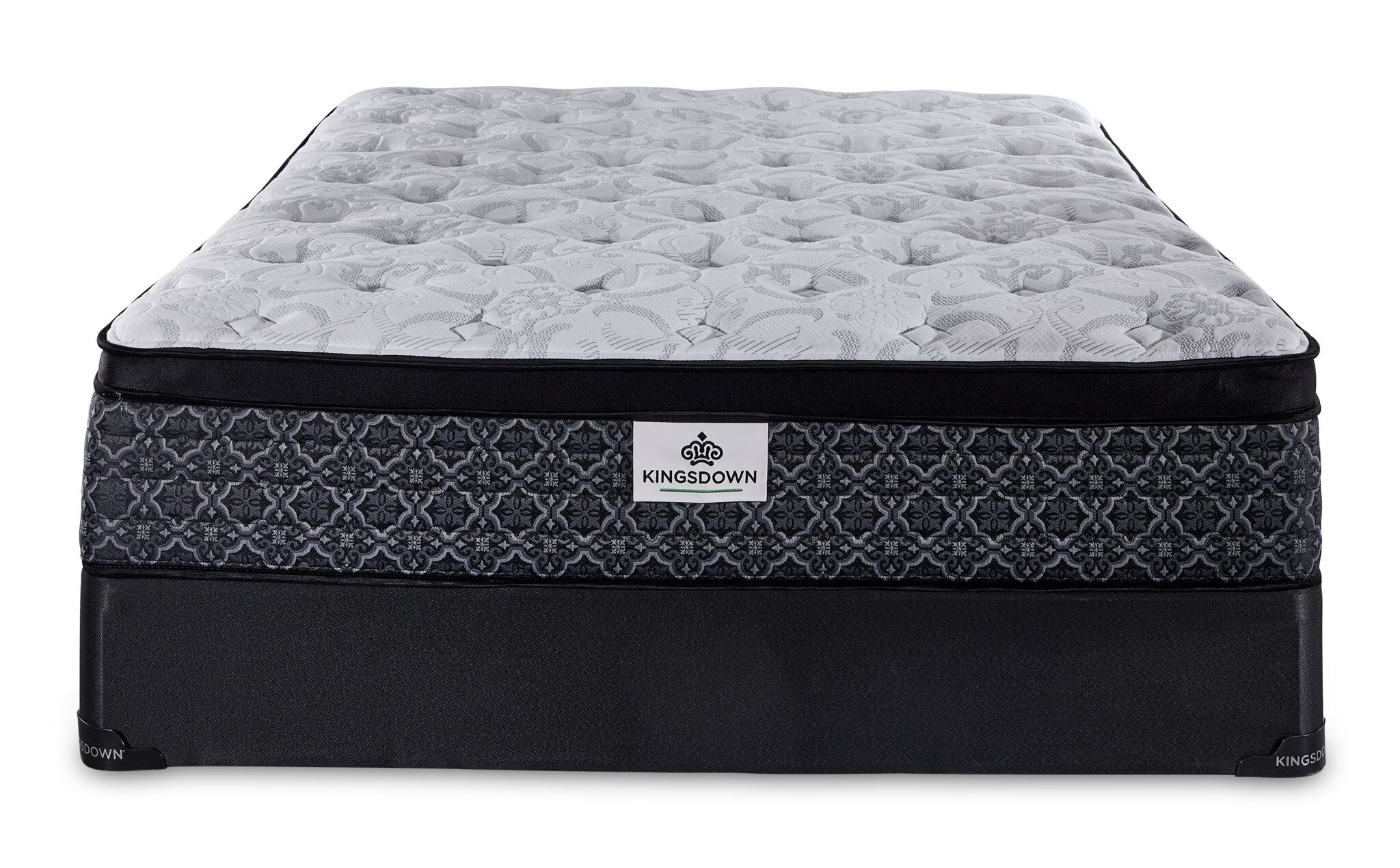 Kingsdown Percy Medium Euro Top Full Mattress and Boxspring Set