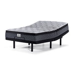 Kingsdown Percy Medium Euro Top King Mattress and L2 Motion Pro Adjustable Base