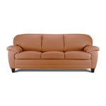 Raphael Leather Sofa - Saddle