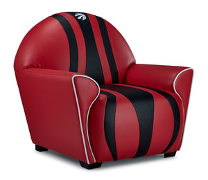 Raptors Fauteuil – rouge et noir