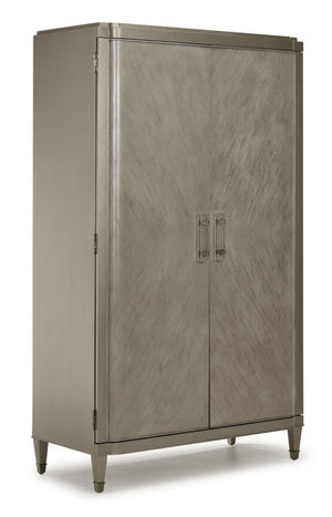 Reece Armoire – gris argenté