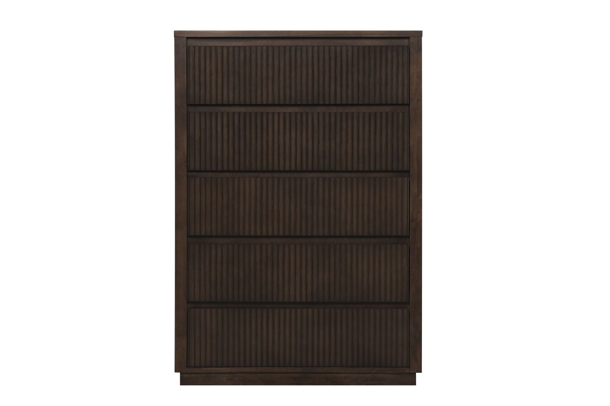 Reed 5-Drawer Chest - Dark Walnut