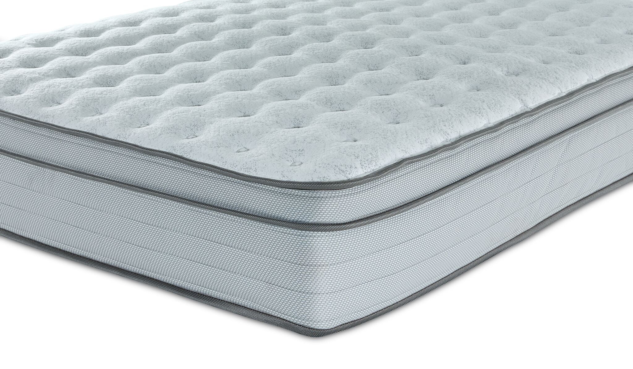 Sealy® Essentials Remy II Firm Eurotop Queen Mattress and Split Boxspring