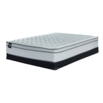Sealy® Essentials Remy II Firm Eurotop Full Mattress and Low-Profile Boxspring