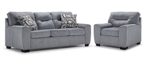 Mackay Ens. Sofa et fauteuil - gris