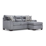 Mackay Chaise Sofa - Grey