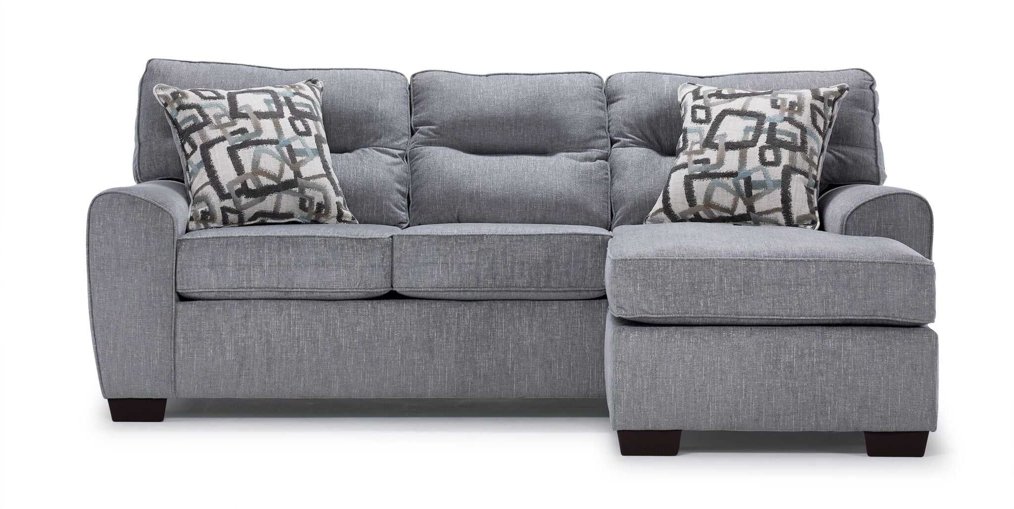 Mackay Chaise Sofa - Grey