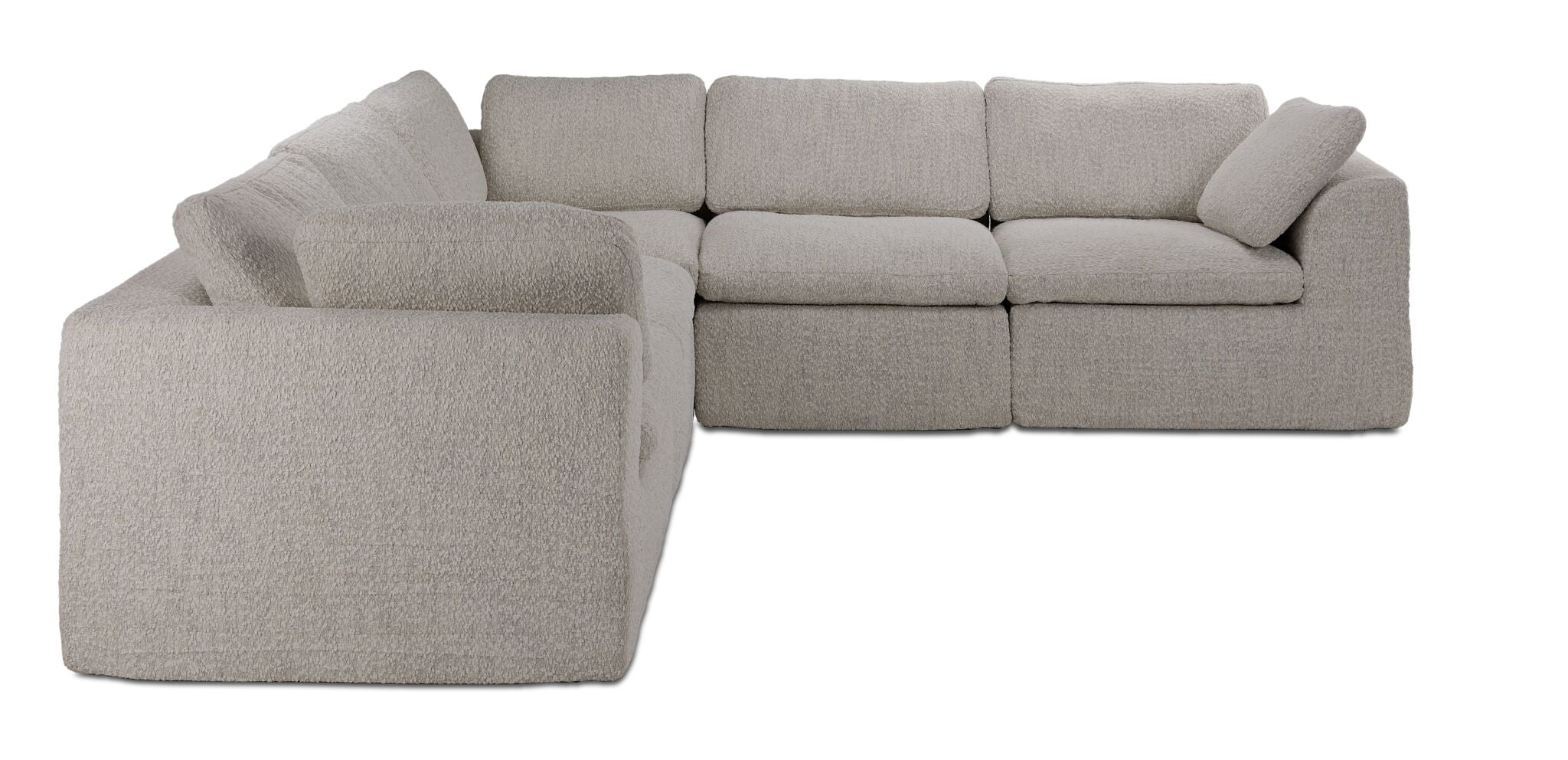 Bliss Modular 5-Piece Sectional - Beige