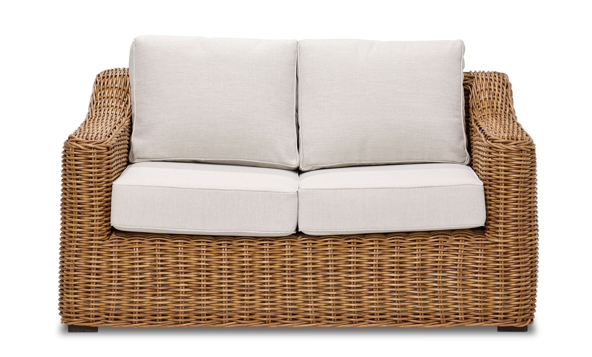 Salina Outdoor Loveseat - Brown