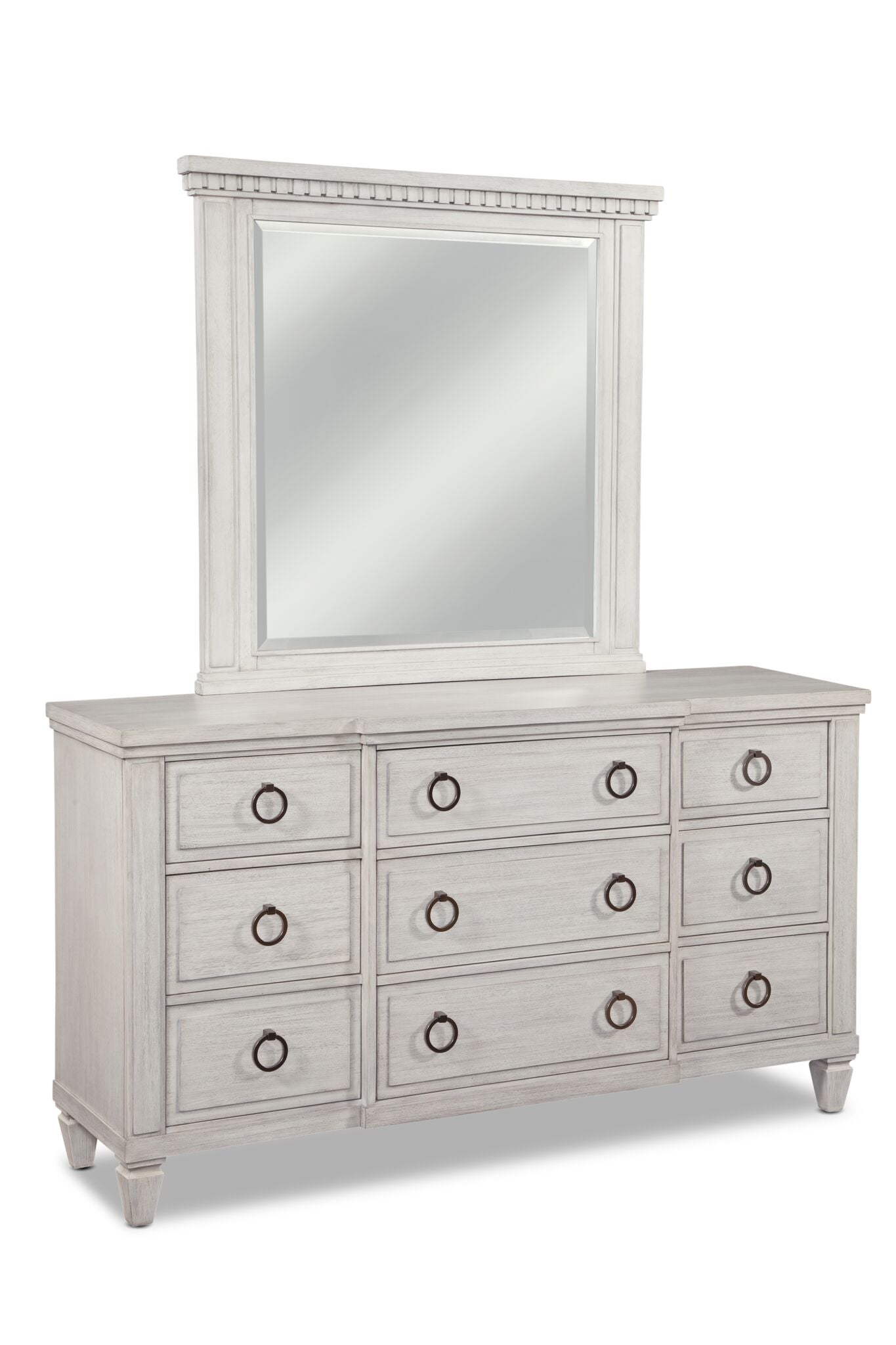 Salter Path 6- Piece King Bedroom Set - Oyster