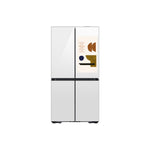 Samsung BESPOKE White Glass 36" 4-Door Flex Refrigerator with Beverage Center (22.8 cu.ft.) -RF23DB960012AA