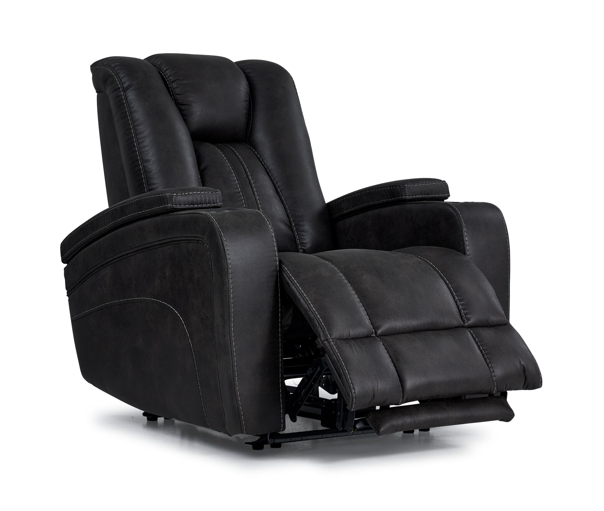 San Antonio Dual Power Recliner - Grey