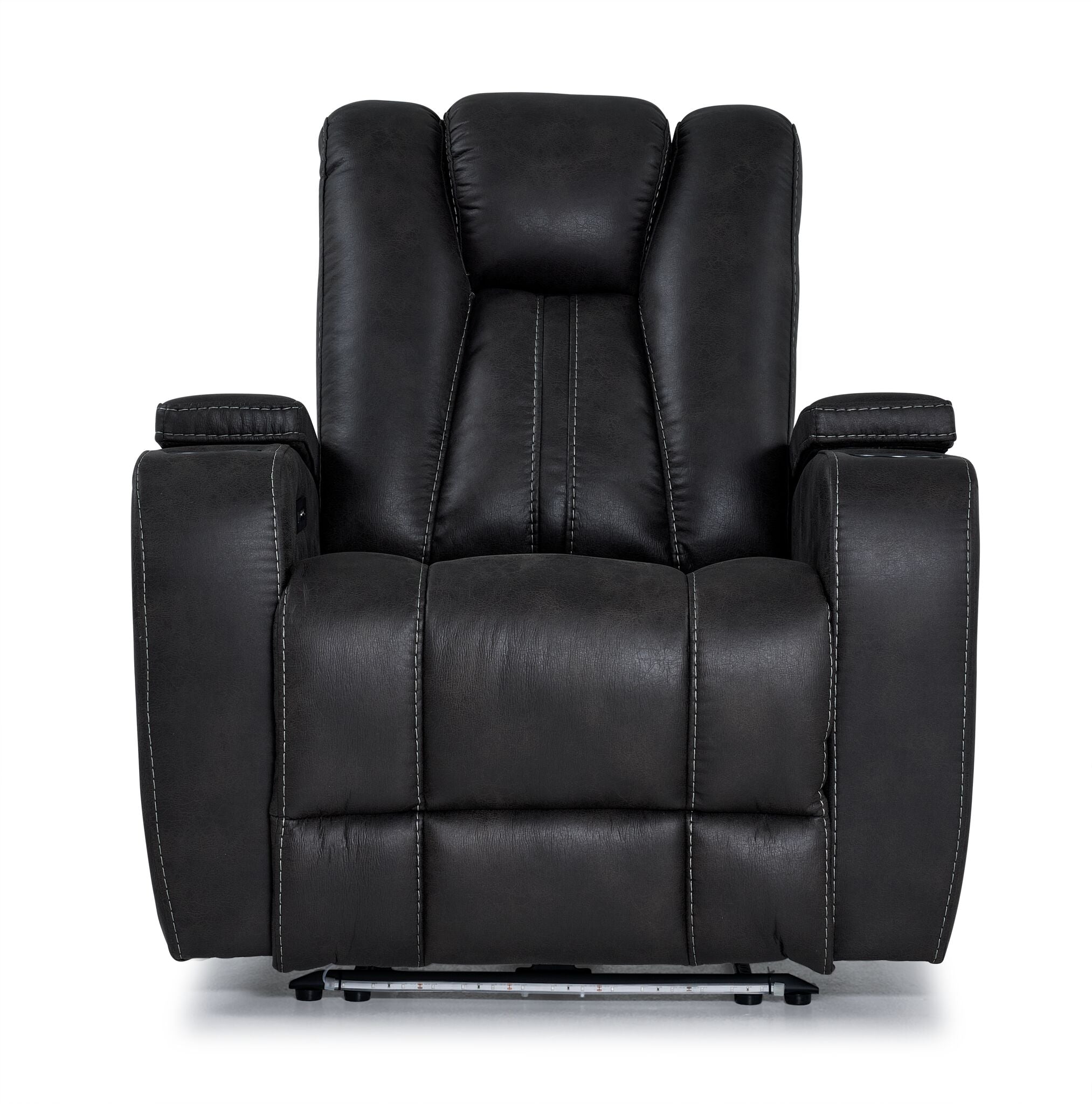 San Antonio Dual Power Recliner - Grey