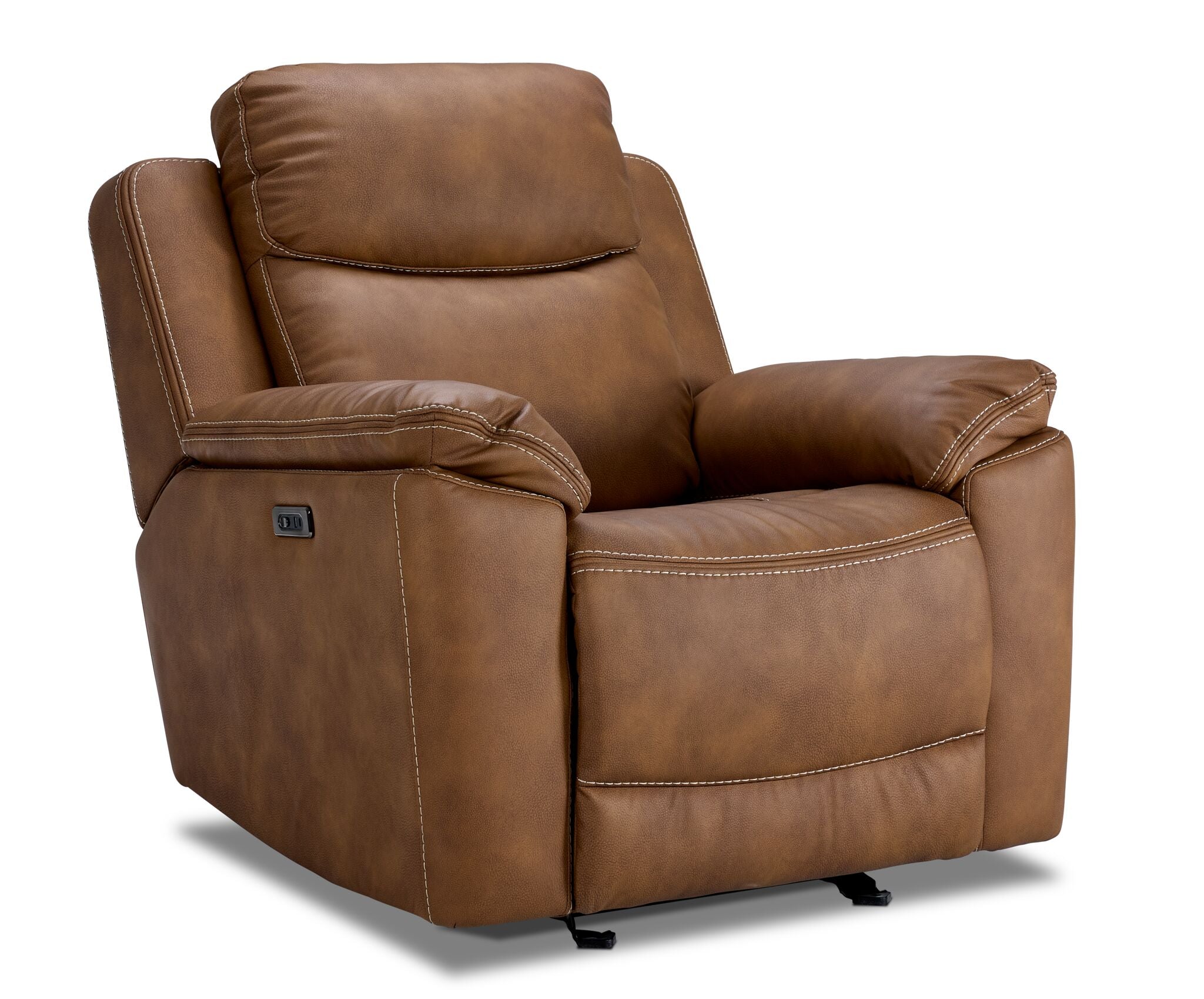 Santa Fe Power Reclining Sofa, Loveseat and Chair Set - Copper
