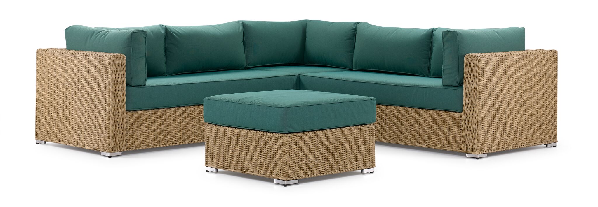 Savannah 4 - Piece Outdoor Sectional - Green