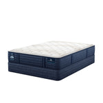 Serta iComfort PRO Scotland Plush Queen Mattress and Split Boxspring Set