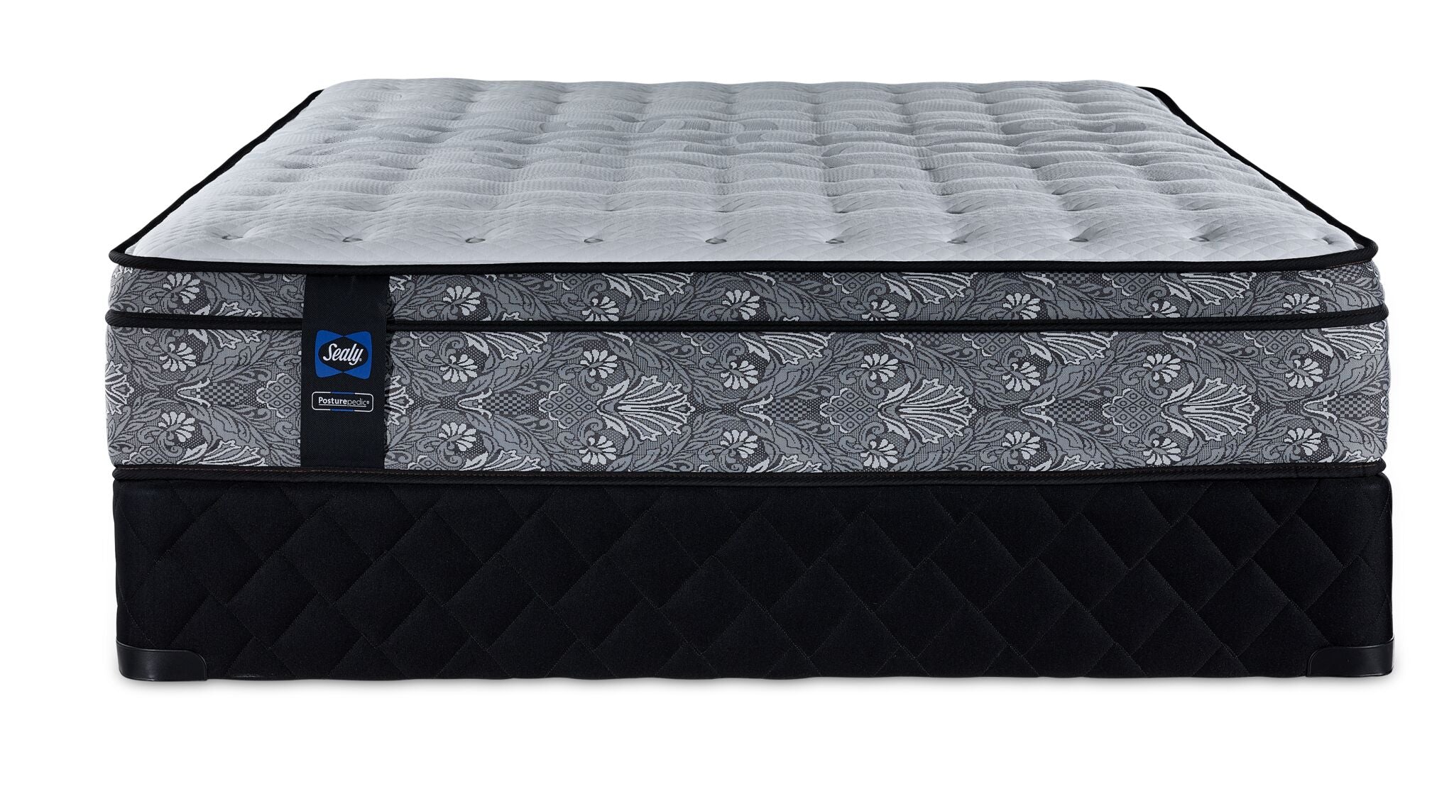 Sealy Posturepedic® Correct Comfort I Firm Eurotop Queen Mattress and Boxspring