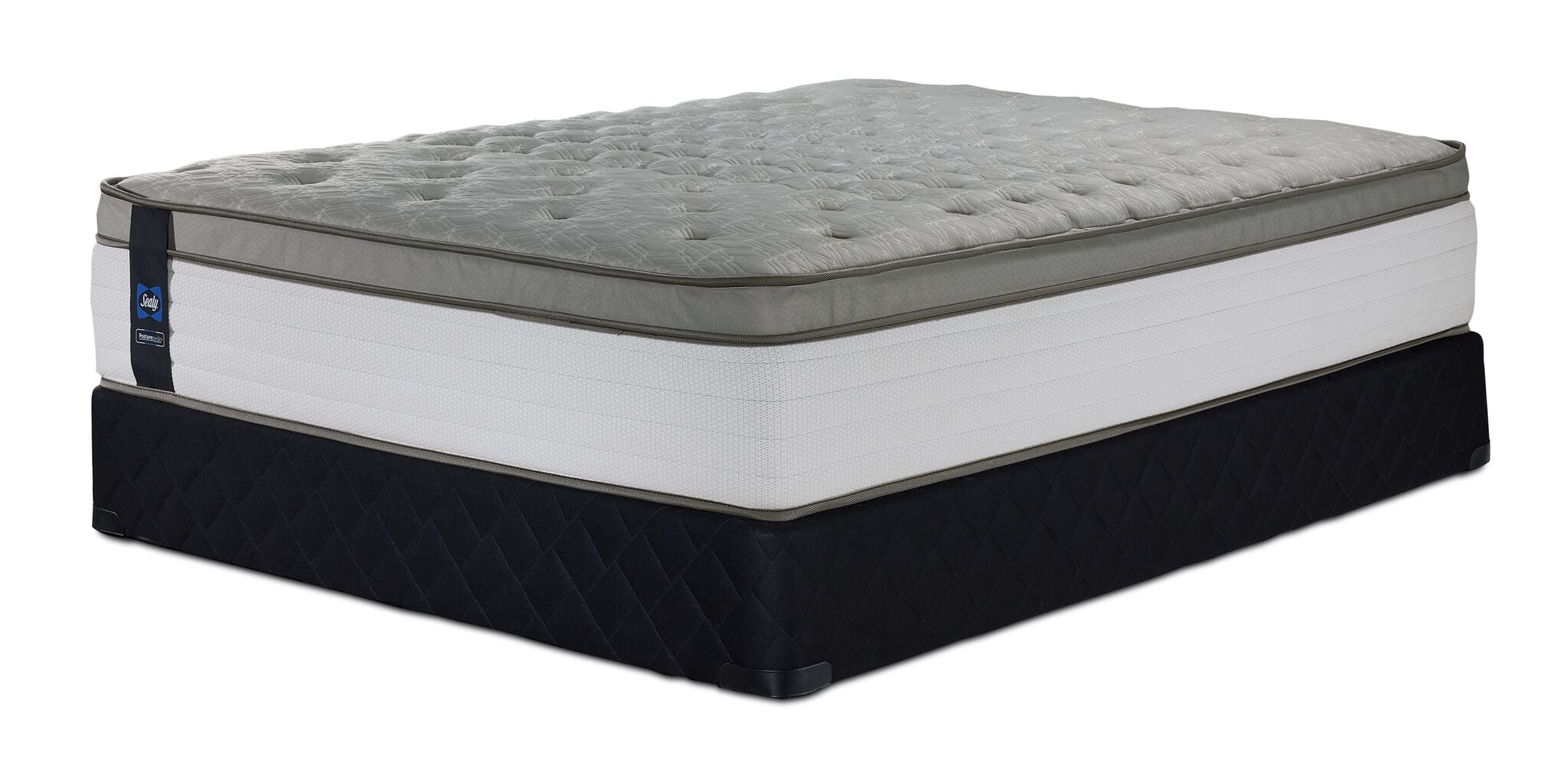 Sealy Posturepedic® Correct Comfort 6 Firm Eurotop Twin XL Mattress and Boxspring Set