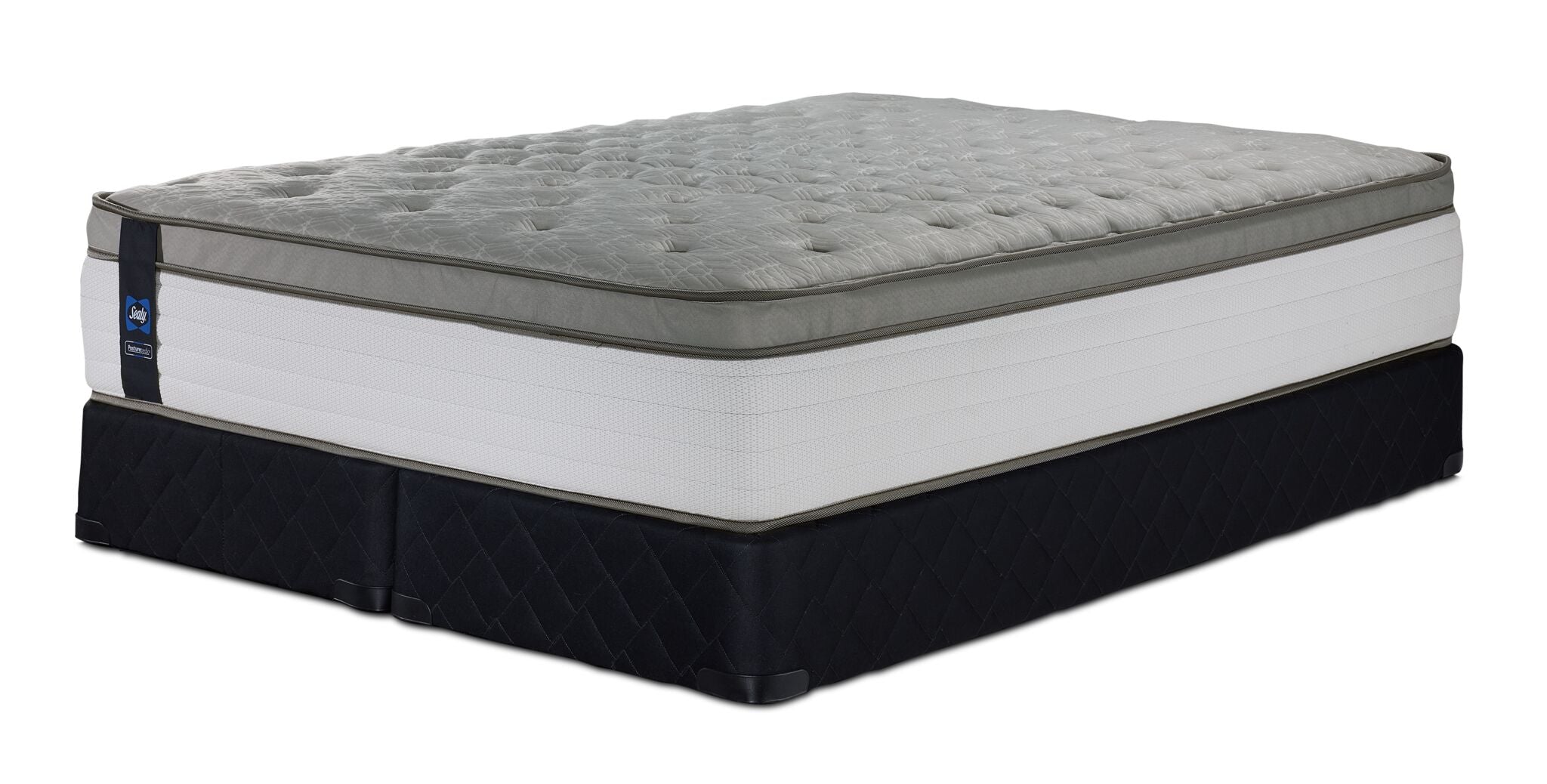 Sealy Posturepedic® Correct Comfort 6 Firm Eurotop Queen Mattress and Split Boxspring Set