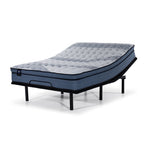 Sealy® Essentials Remy Firm Eurotop King Mattress and L2 Motion Adjustable Base 2.0