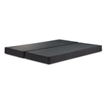 Origins by Serta split king low-profile boxspring set with two dark grey foundations
