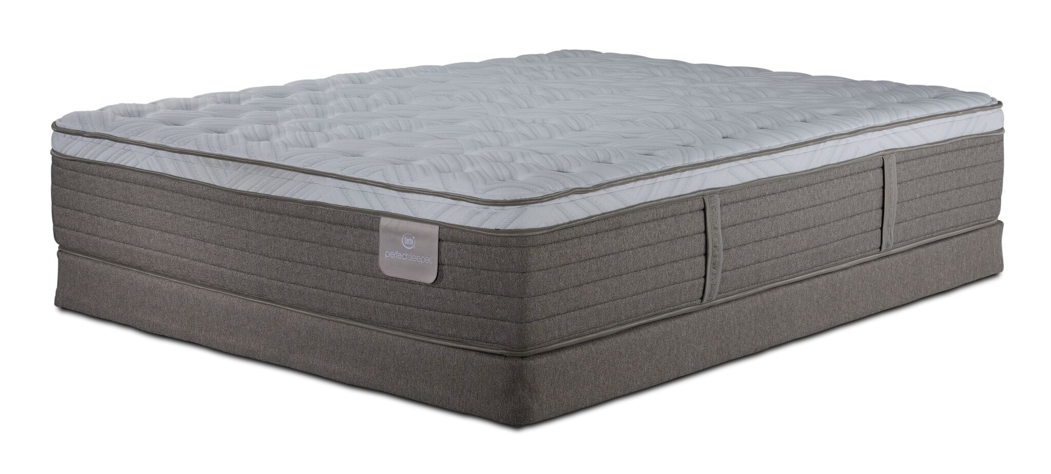 Serta® Perfect Sleeper Provence Firm Eurotop Twin Mattress and Low Profile Boxspring Set