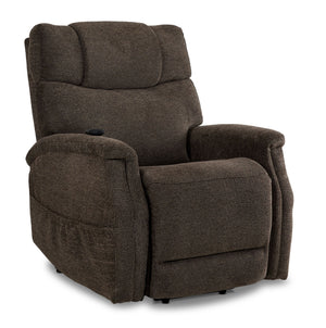 Sicily Fauteuil inclinable électrique – brun foncé