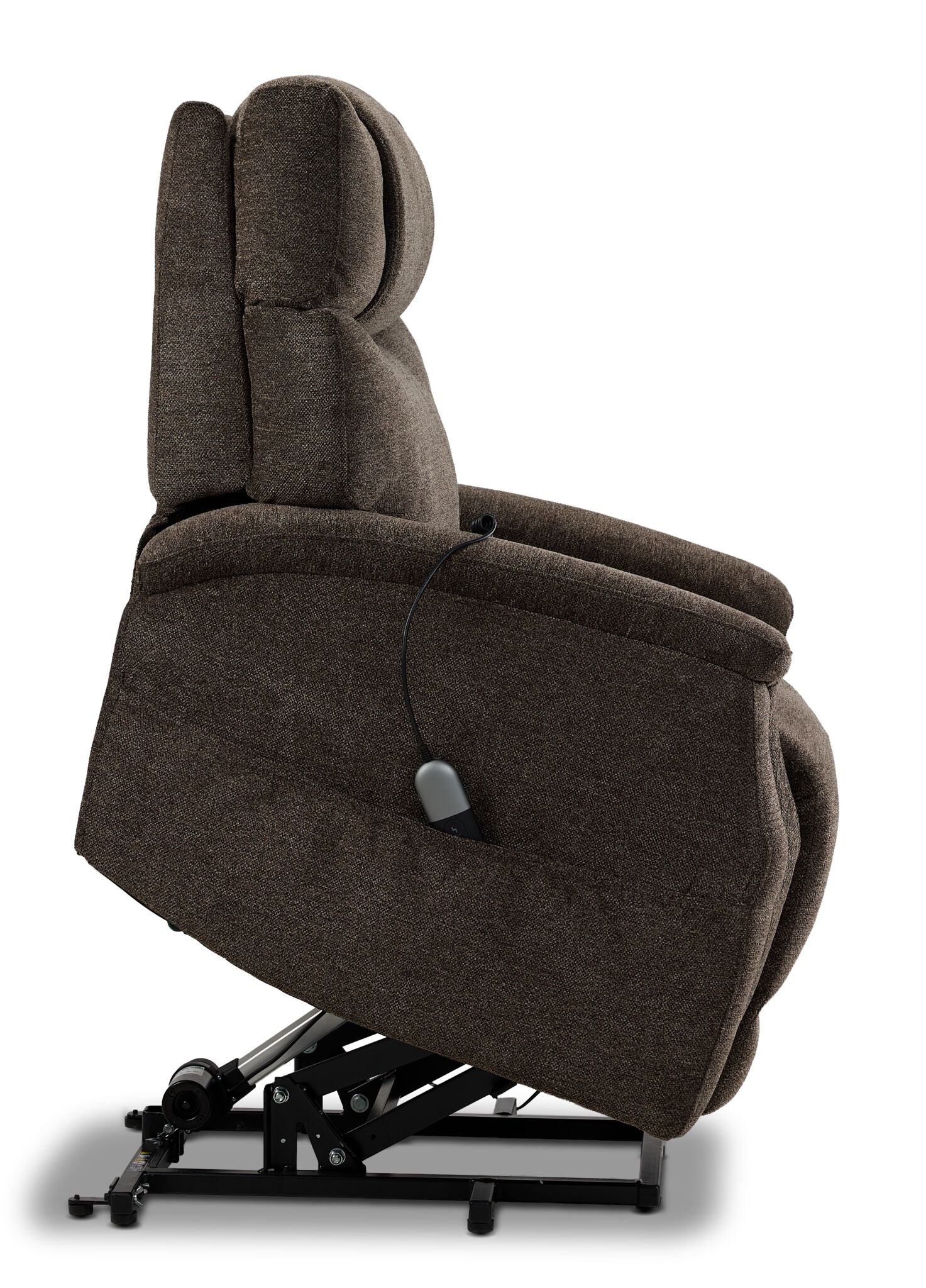 Sicily Power Lift Recliner - Dark Brown