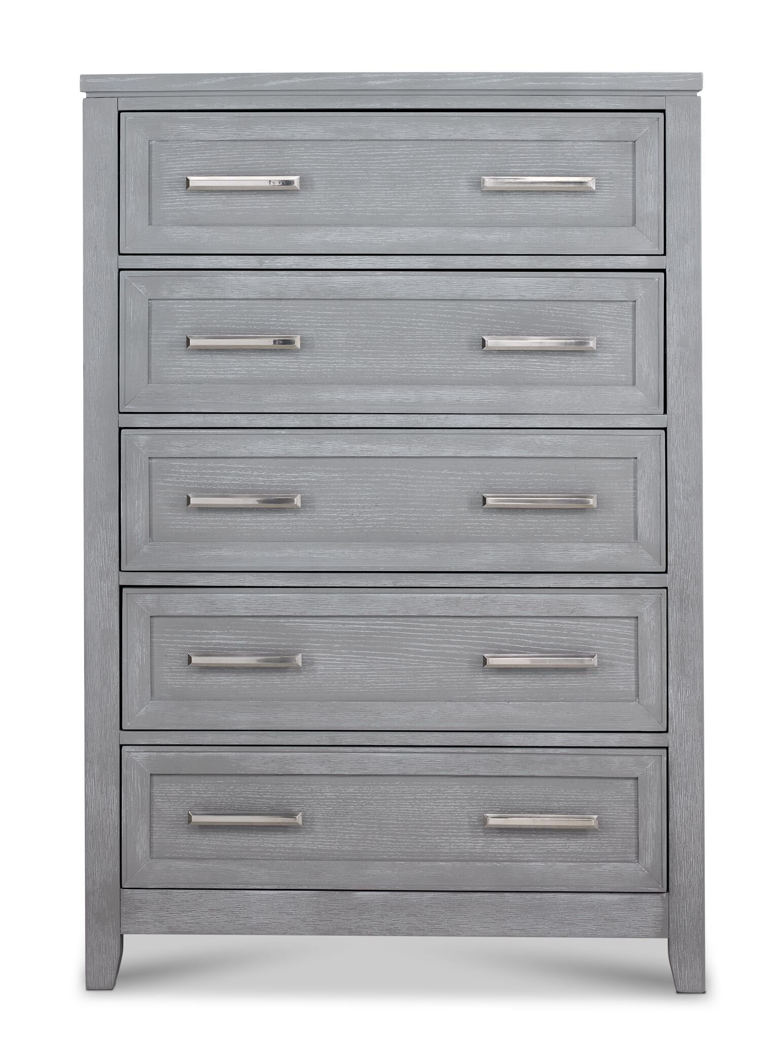 Silverstone 5-Drawer Chest - Mist Grey